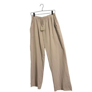 Seaspice Resort Wear Khaki Peruvian Cotton Pants XL‎